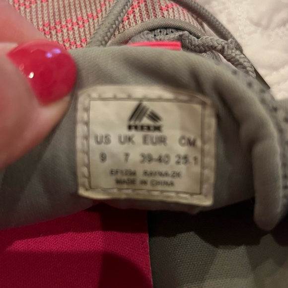 RBX, women’s size 9, Ratne sneakers, pink/gray - Picture 4 of 5